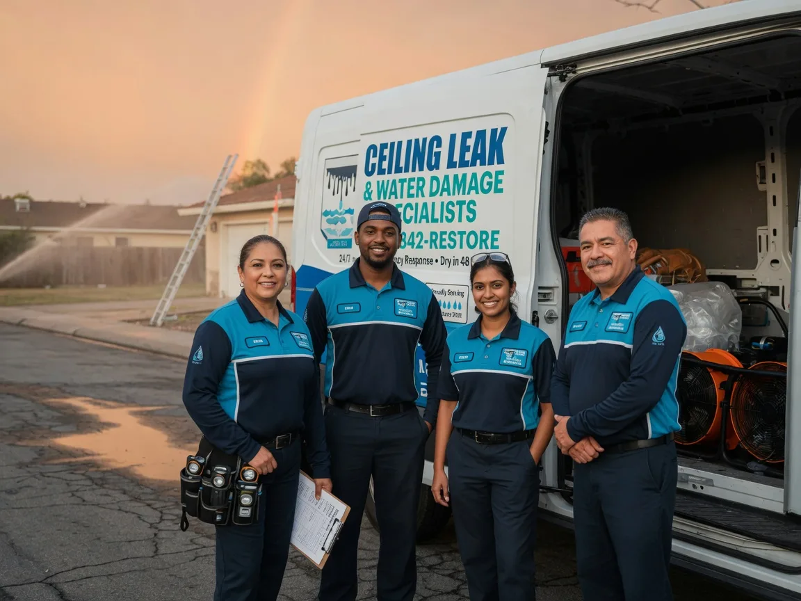 Ceiling Leak Cleanup company in El Prado, NM